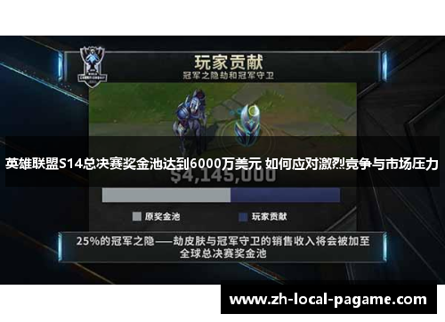 英雄联盟S14总决赛奖金池达到6000万美元 如何应对激烈竞争与市场压力